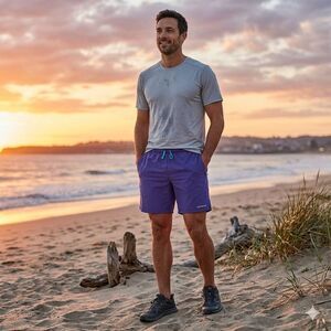 Patagonia Men's Athletic Shorts in Vibrant Purple S